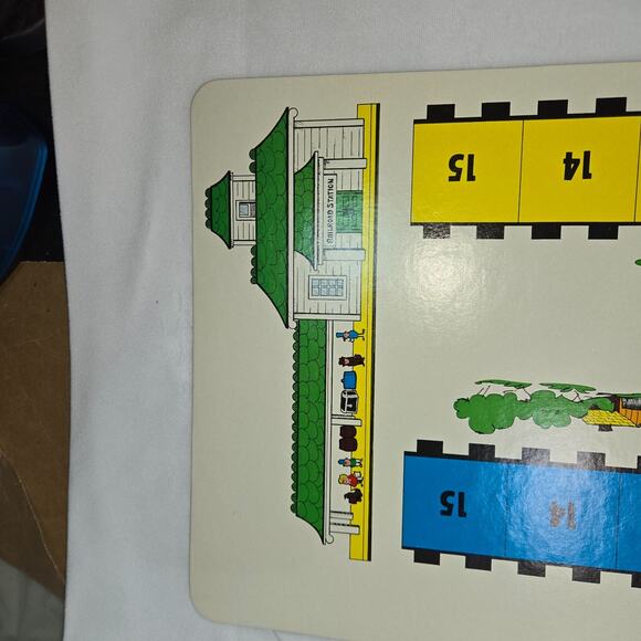 Houghton Mifflin Get Set Games for Beginning Readers 1972 Sentence Train Complet - Picture 15 of 16